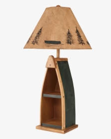 Green Wooden Boat - Boat Lamps, HD Png Download, Transparent PNG