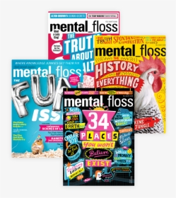 Transparent Magazines Png - Mental Floss, Png Download, Transparent PNG