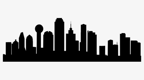 Dallas Tx Skyline Silhouette, HD Png Download, Transparent PNG