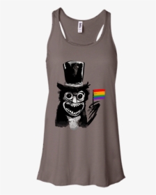 The B Stands For Babadook Shirt, Hoodie, Tank - Bella + Canvas Women's B8800 Flowy Racerback Tank, HD Png Download, Transparent PNG