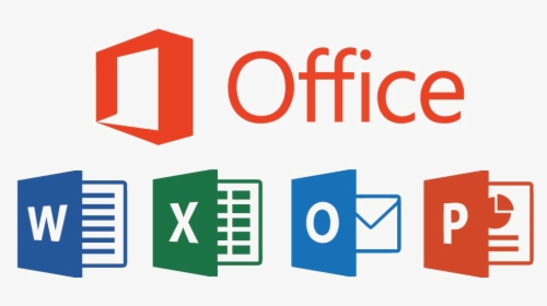 Microsoft Office Logo 2018 - Logos Microsoft Office, HD Png Download, Transparent PNG
