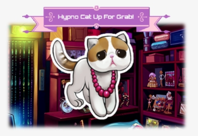 *coming Soon* Hypno Cat Up For Grab - Party In My Dorm Cat Cafe, HD Png Download, Transparent PNG