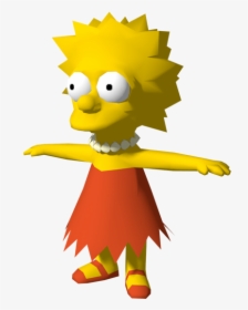 Lisa Simpsons Hit And Run, HD Png Download, Transparent PNG