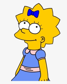 I Simpson Storia - Lisa Simpson Blue Dress, HD Png Download, Transparent PNG
