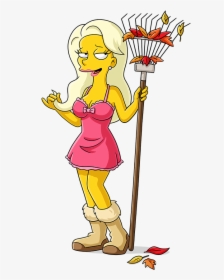 Simpsons Mona, HD Png Download, Transparent PNG