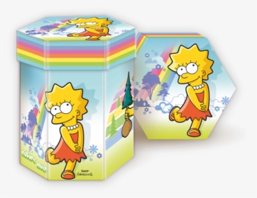 Stojánek Na Tužky S Víčkem Lisa Simpson - Cartoon, HD Png Download, Transparent PNG