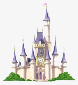 Disney Castle Cartoon Png, Transparent Png, Transparent PNG