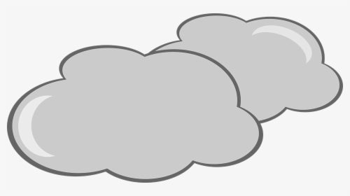 Transparent Black Clouds Png - Bulutlu Hava Durumu Resmi, Png Download, Transparent PNG