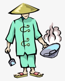 Transparent Cooking Clipart Png - Chinese Chef Logo Png, Png Download, Transparent PNG