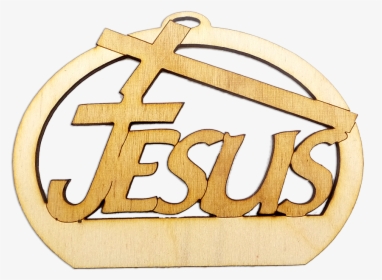 Personalized Jesus Cross Ornament - Emblem, HD Png Download, Transparent PNG