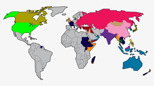 Clip Art Image Svg Png Polandball - World Map Countries Png, Transparent Png, Transparent PNG