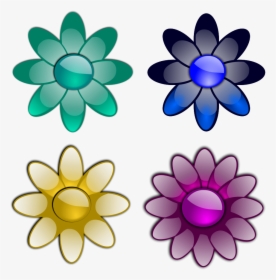 Petal Clipart Tiny Flower - Flowers Clip Art, HD Png Download, Transparent PNG