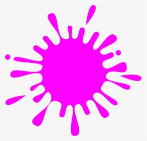 Purple Splash Clipart, HD Png Download, Transparent PNG