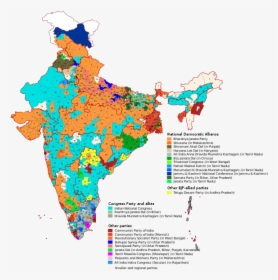 Official Map Of India, HD Png Download, Transparent PNG