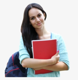 Woman Going To College, HD Png Download, Transparent PNG