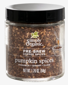 Simply Organic Pre-brew Coffee Spices, HD Png Download, Transparent PNG
