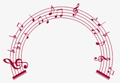 Musical Notes In Circle, HD Png Download, Transparent PNG