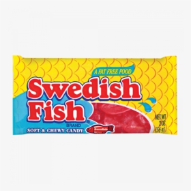 Transparent Swedish Fish Png - Swedish Fish Soft & Chewy Candy, Png Download, Transparent PNG
