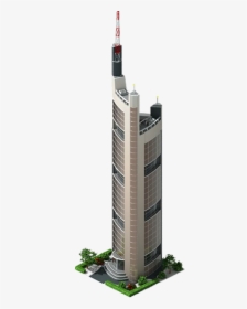 Commerzbank Tower 3d Model, HD Png Download, Transparent PNG