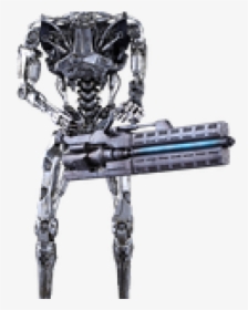 Terminator Clipart Hand - Draw The Terminator Robot, HD Png Download, Transparent PNG