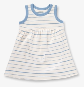 Blue French Stripe Dress - Pattern, HD Png Download, Transparent PNG