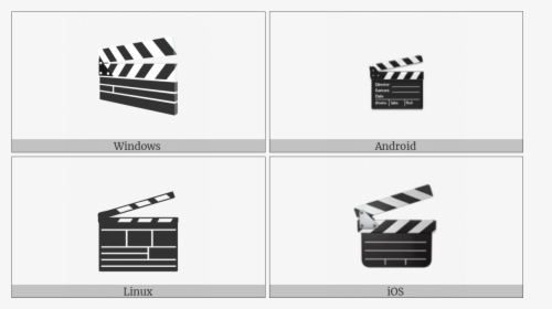 Clapper Board On Various Operating Systems - Hutchinson Institute, HD Png Download, Transparent PNG