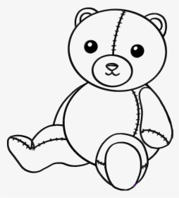 Draw A Teddy Bear Step, HD Png Download, Transparent PNG