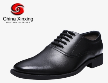 China Xinxing Black Matte Military Leather Shoes Men - Shoe, HD Png Download, Transparent PNG