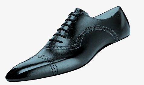 Oxford Shoe Black Leather - Background Shoes Black, HD Png Download ...