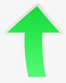 Green Arrow Up - Sign, HD Png Download, Transparent PNG