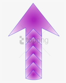 Free Png Download Purple Animated Up Arrows Png Images - Cute Arrow Pointing Up, Transparent Png, Transparent PNG
