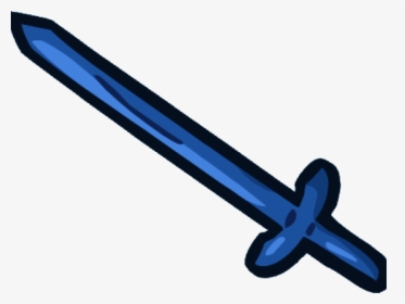 Swords Clipart Plastic - Sword Png Blue, Transparent Png, Transparent PNG