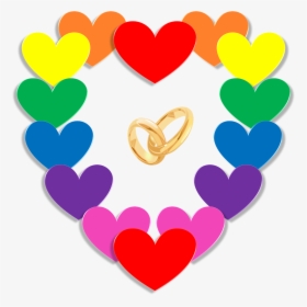 Rainbow Marriage Equality Symbol, HD Png Download, Transparent PNG