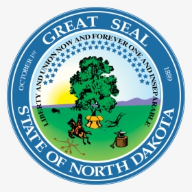Great Seal State Of North Dakota, HD Png Download, Transparent PNG