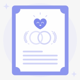 Marriage Certificates - Illustration, HD Png Download, Transparent PNG