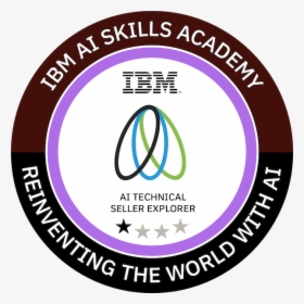 Ibm Ai Skills Academy Technical Seller Explorer, HD Png Download, Transparent PNG