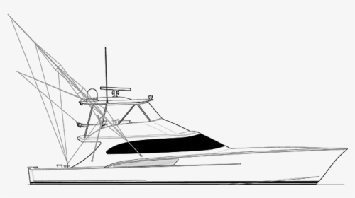 Drawn Yacht Old Boat - Yacht, HD Png Download, Transparent PNG