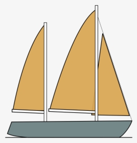 Transparent Free Clipart Sailboats - Ketch Sail, HD Png Download, Transparent PNG