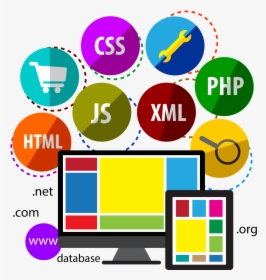 Web Development Png - Php Html Css Bootstrap, Transparent Png, Transparent PNG