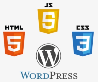 Html Css Php Wordpress , Png Download - Html Css Javascript Wordpress, Transparent Png, Transparent PNG