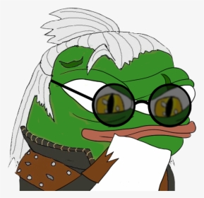 Geralt Of Rivia Pepe, HD Png Download, Transparent PNG