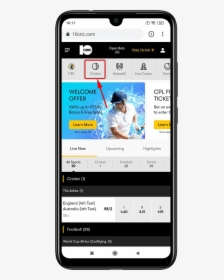 10cric Mobile App, HD Png Download, Transparent PNG