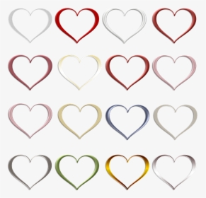 Heart Love Transparent Background Design - Hjerte Med Gjennomsiktig Bakgrunn, HD Png Download, Transparent PNG