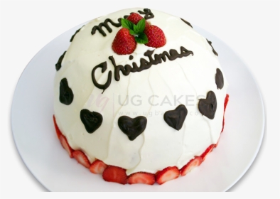 Christmas Cake - Merry Christmas With Cake, HD Png Download, Transparent PNG