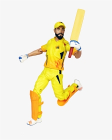 Cricket Batsman Action Figure, HD Png Download, Transparent PNG