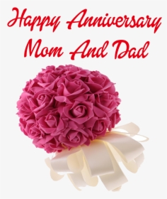 Happy Anniversary Mom And Dad Png Clipart - Hybrid Tea Rose, Transparent Png, Transparent PNG