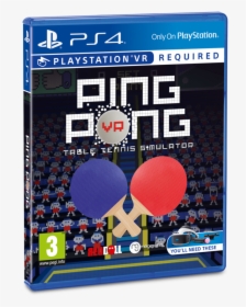 Ping Pong Vr Ps4, HD Png Download, Transparent PNG