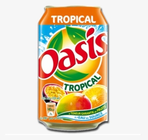Oasis Tropical - Orange Soft Drink, HD Png Download, Transparent PNG
