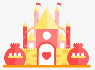 Fairy Tale Castle Icon - Vector Graphics, HD Png Download, Transparent PNG