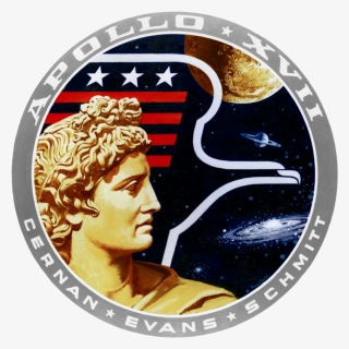 Apollo 17-insignia - Apollo 17 Mission Patch, HD Png Download, Transparent PNG